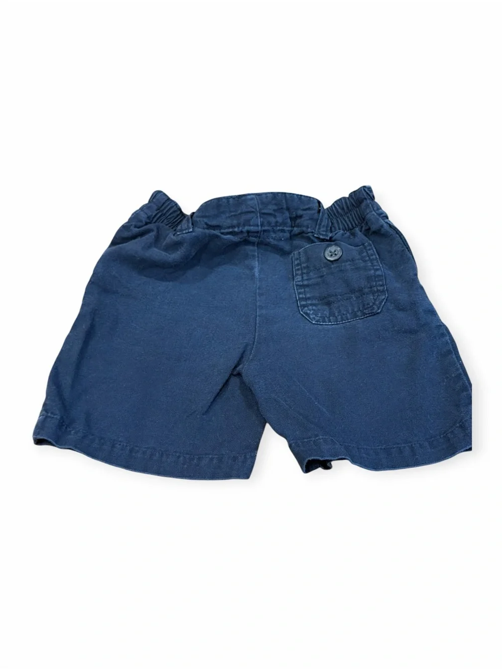 Ralph Lauren, Navy Shorts with Green Polo Emblem, Size 24 months